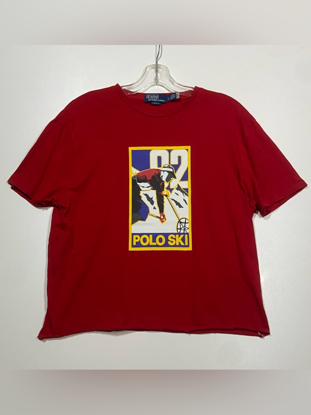 Vintage Polo Ralph Lauren Polo Ski Graphic Tee